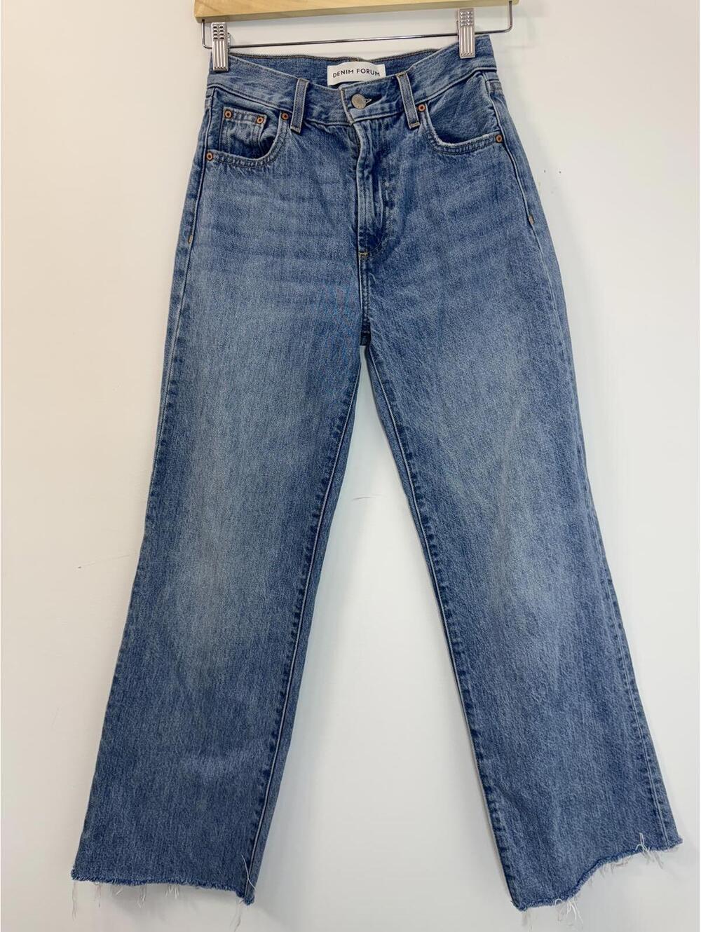Denim Forum Farrah High Rise Wide Leg Jeans - 23 - Picture 2 of 7